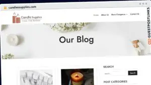Publish Guest Post on candlessupplies.com