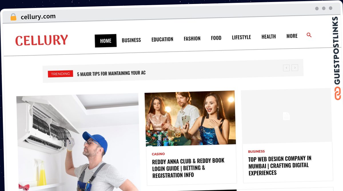 Publish Guest Post on cellury.com