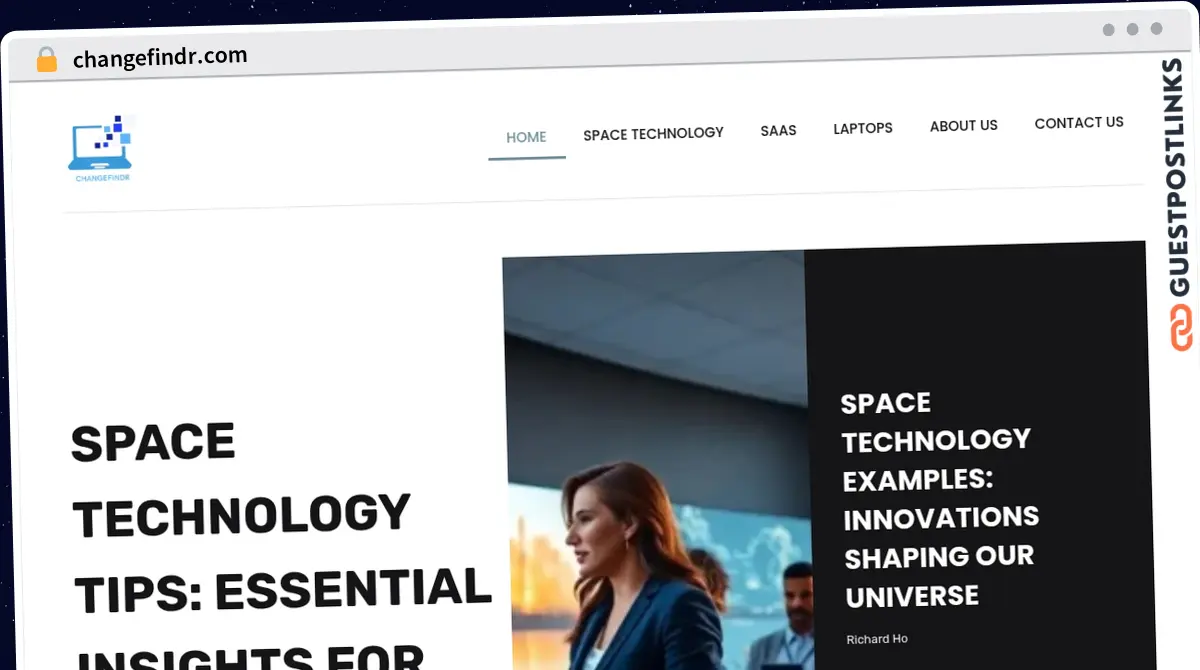 Publish Guest Post on changefindr.com