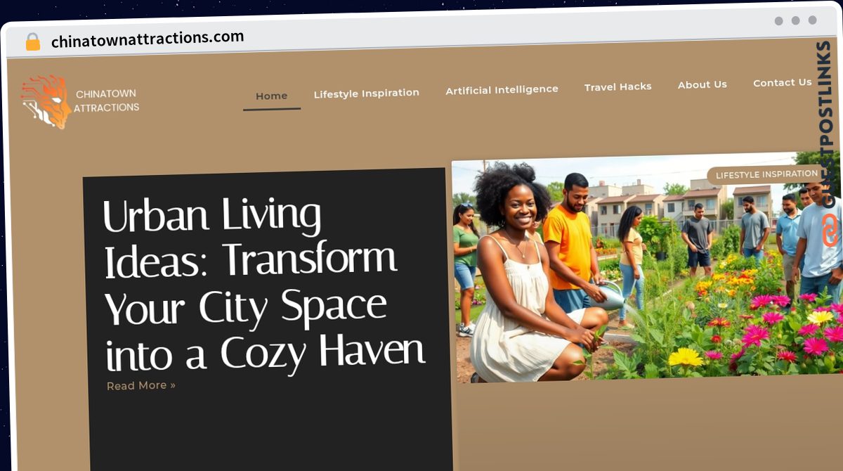 Publish Guest Post on chinatownattractions.com