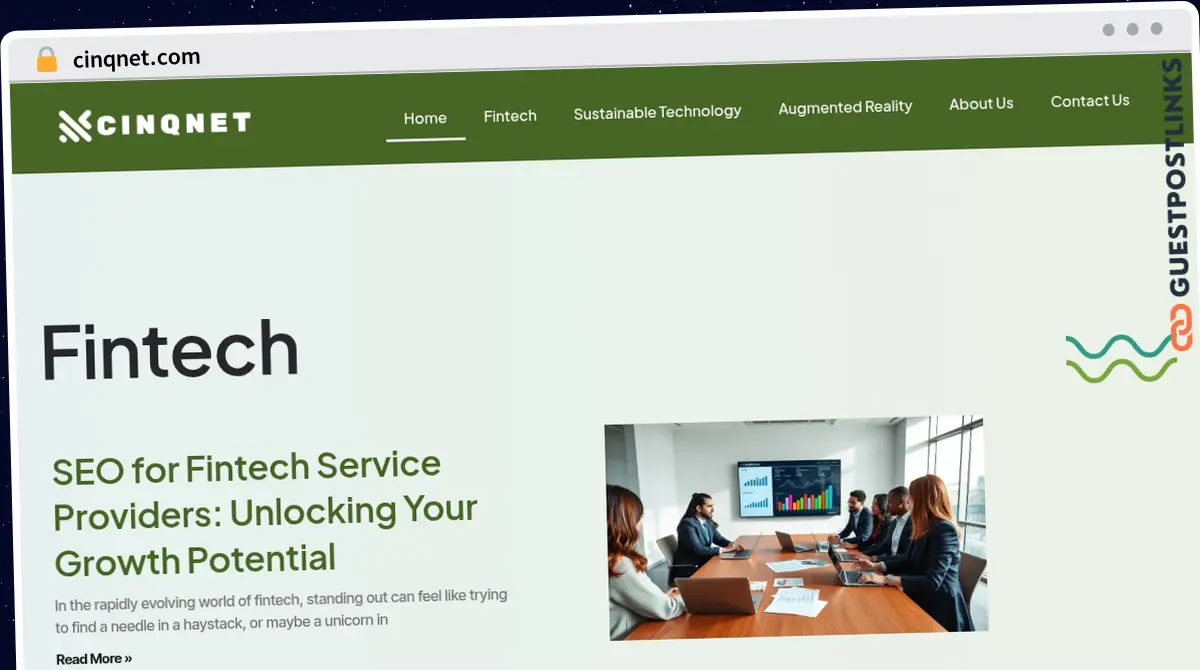 Publish Guest Post on cinqnet.com