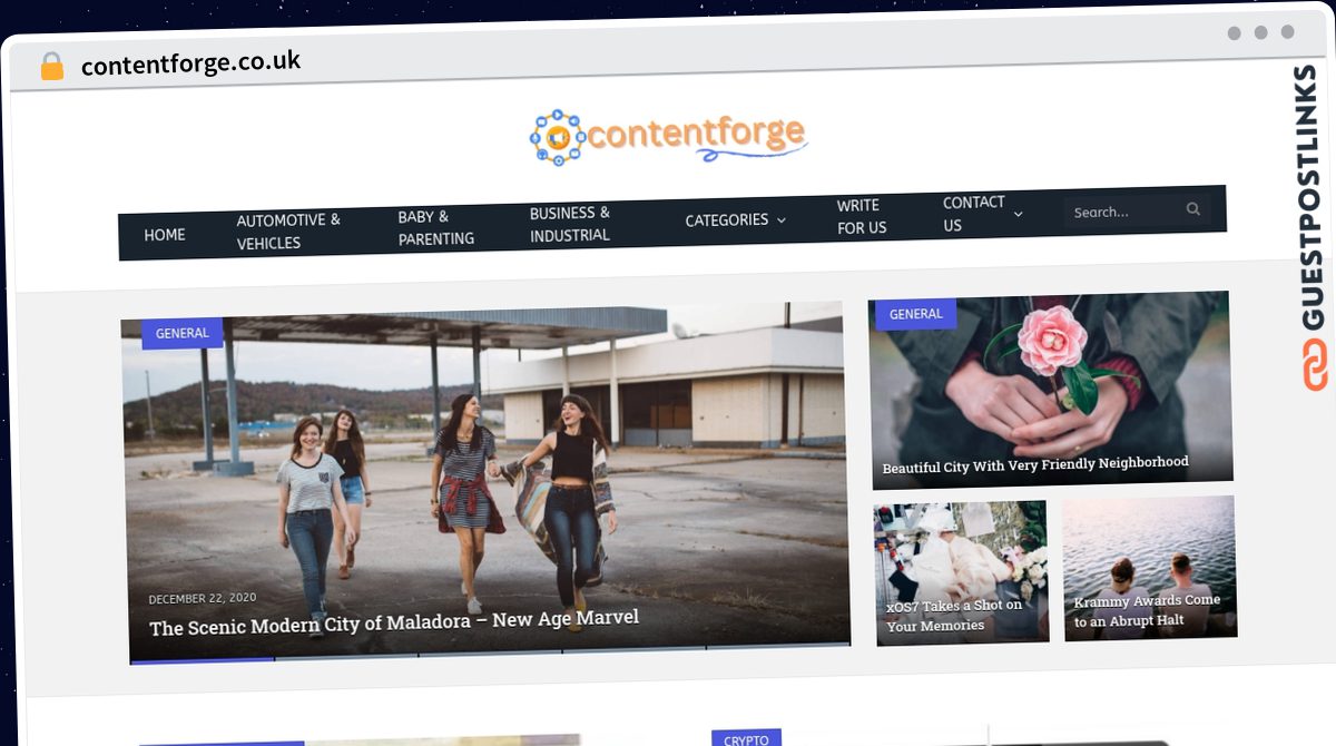 Publish Guest Post on contentforge.co.uk
