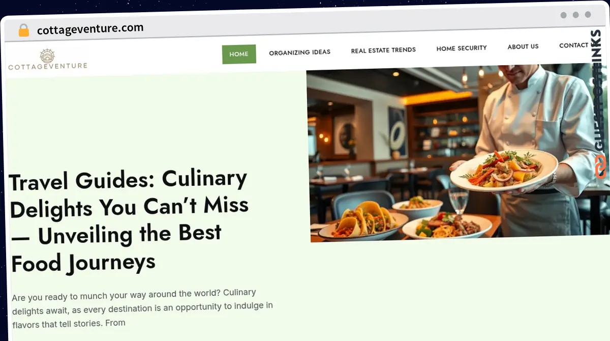 Publish Guest Post on cottageventure.com
