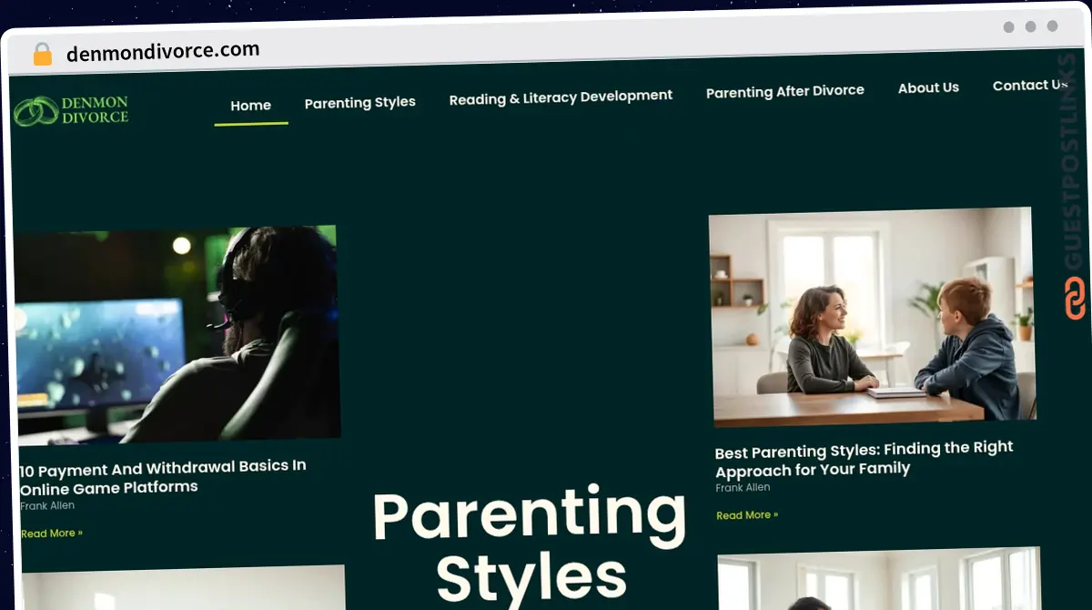 Publish Guest Post on denmondivorce.com