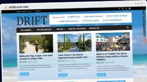 Publish Guest Post on drifttravel.com