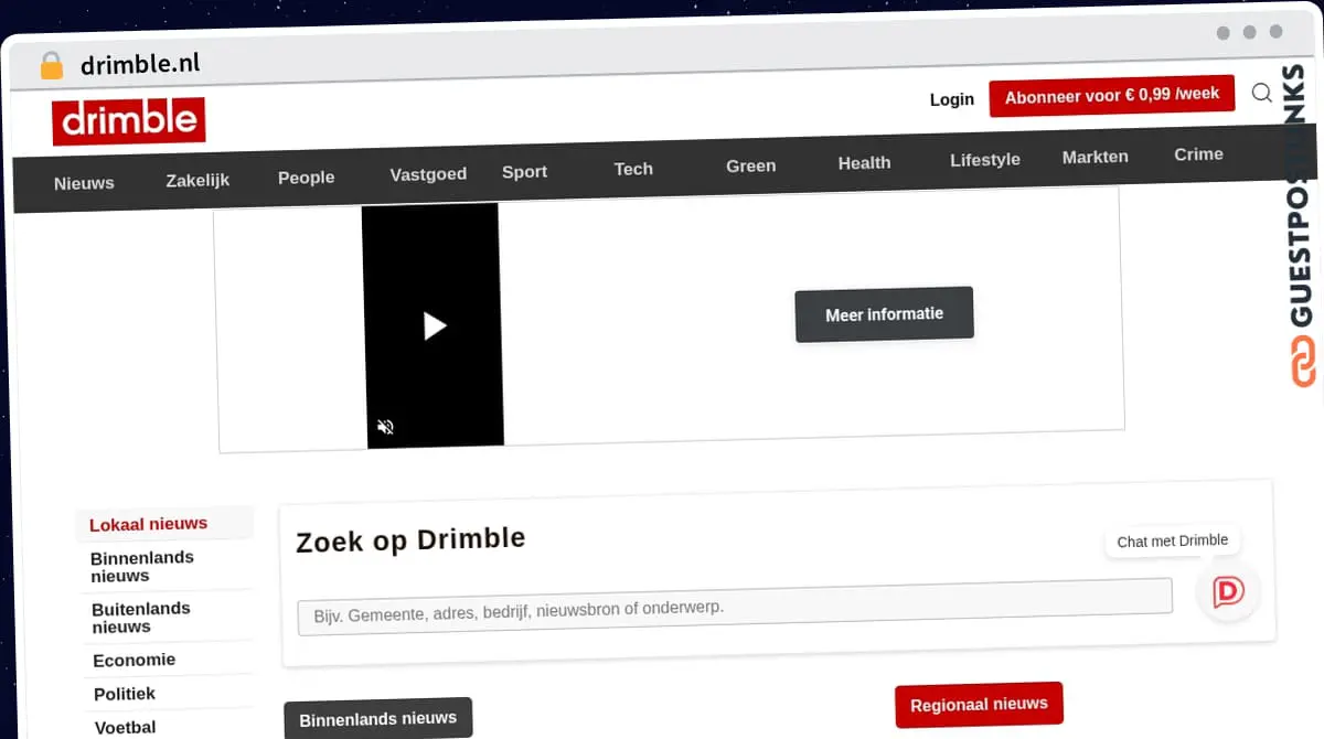 Publish Guest Post on drimble.nl