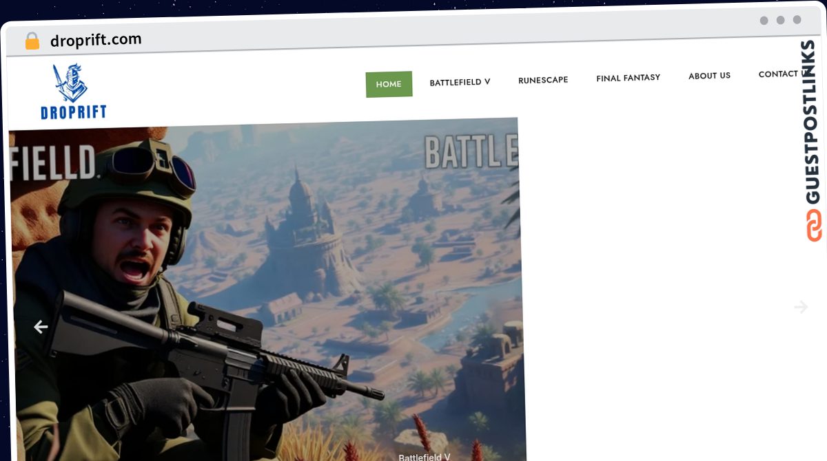 Publish Guest Post on droprift.com