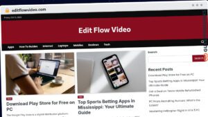 Publish Guest Post on editflowvideo.com