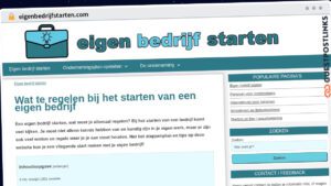 Publish Guest Post on eigenbedrijfstarten.com