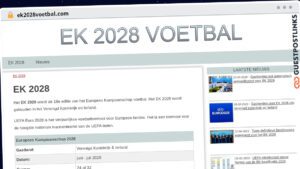 Publish Guest Post on ek2028voetbal.com