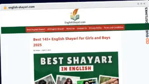 Publish Guest Post on english-shayari.com
