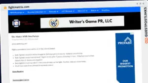 Publish Guest Post on fightmatrix.com