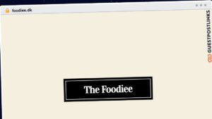 Publish Guest Post on foodiee.dk