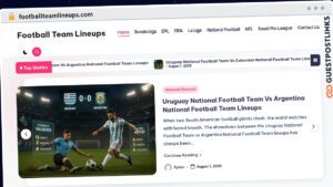 Publish Guest Post on footballteamlineups.com