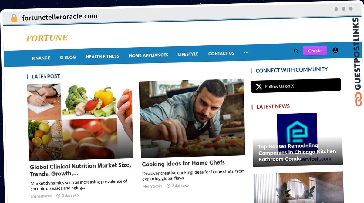 Publish Guest Post on fortunetelleroracle.com