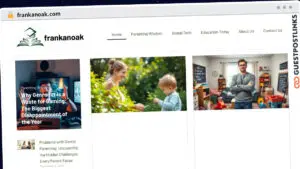 Publish Guest Post on frankanoak.com