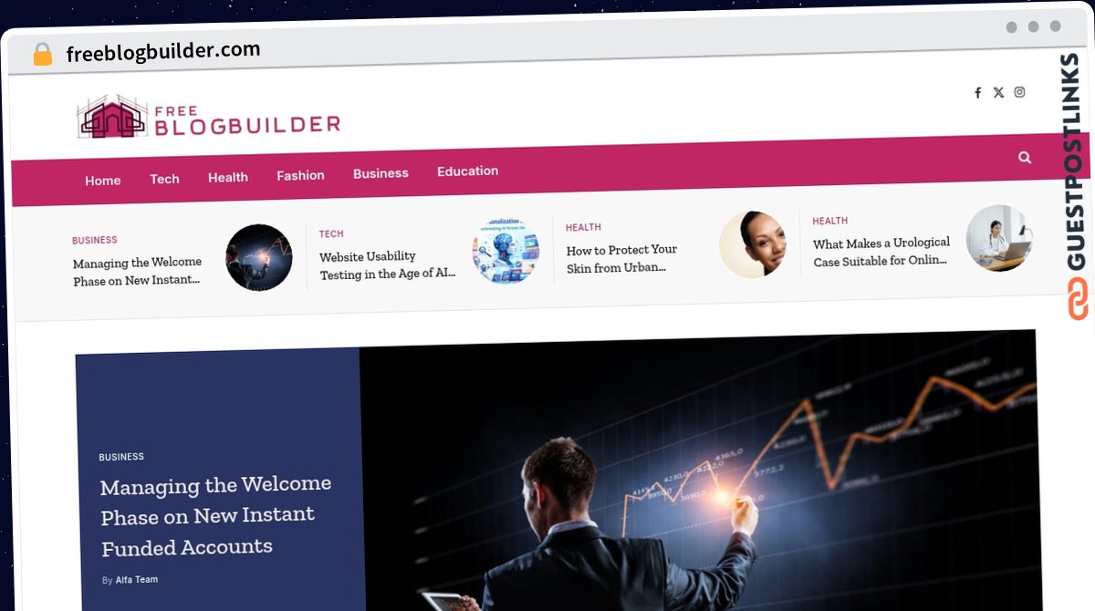 Publish Guest Post on freeblogbuilder.com