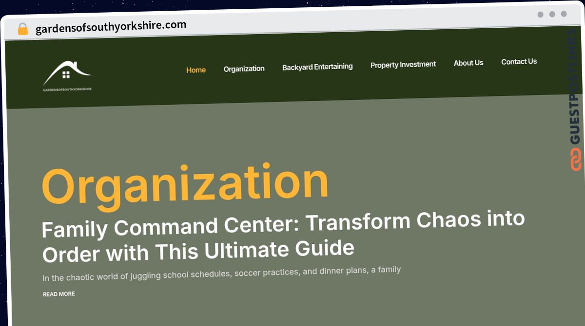 Publish Guest Post on gardensofsouthyorkshire.com