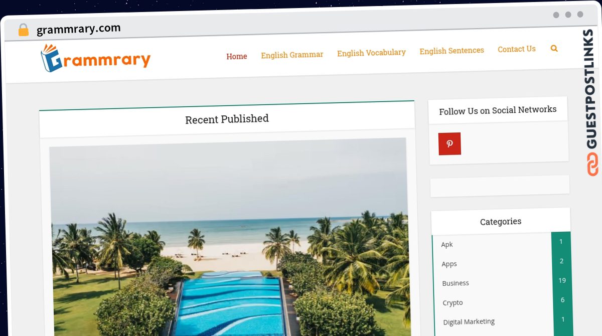 Publish Guest Post on grammrary.com