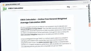 Publish Guest Post on gwacalculator.net