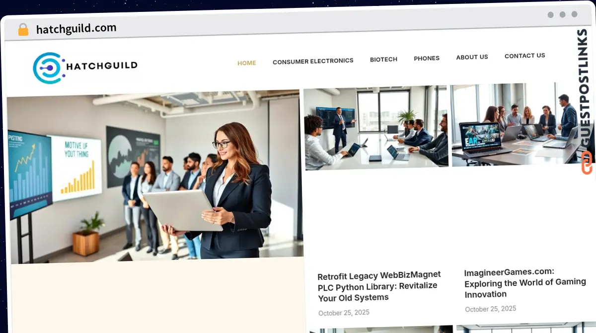 Publish Guest Post on hatchguild.com