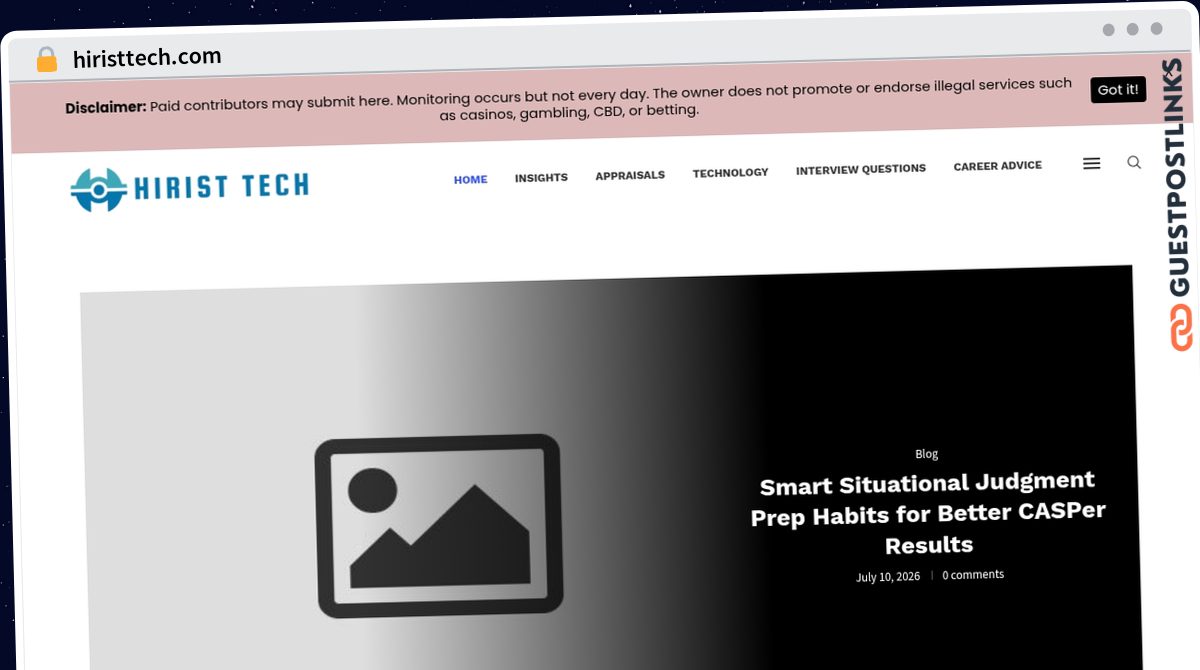 Publish Guest Post on hiristtech.com