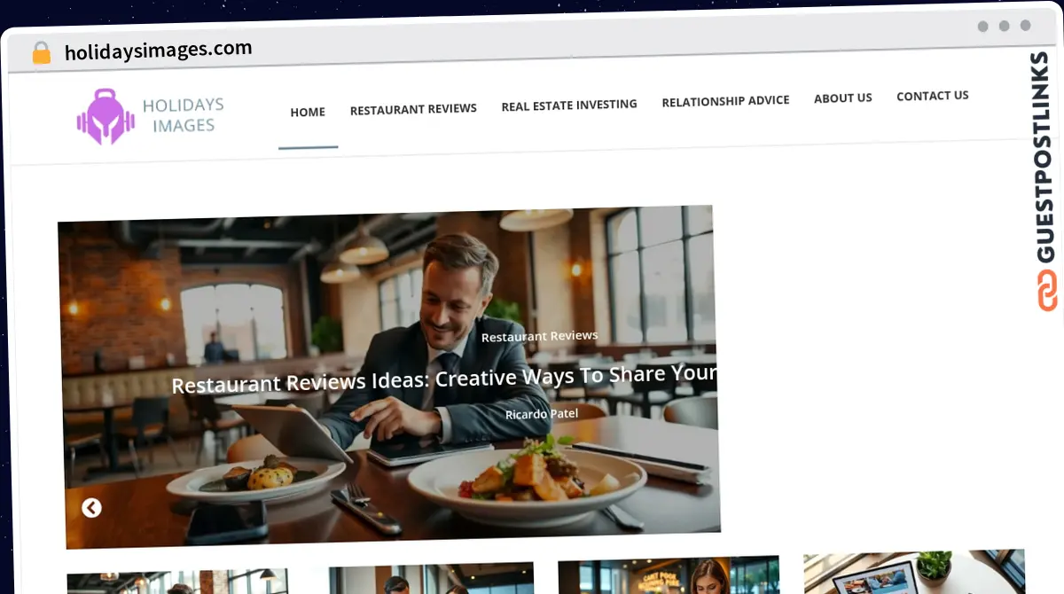 Publish Guest Post on holidaysimages.com