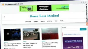 Publish Guest Post on homeeasemedical.com