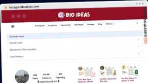 Publish Guest Post on instagrambioideas.com
