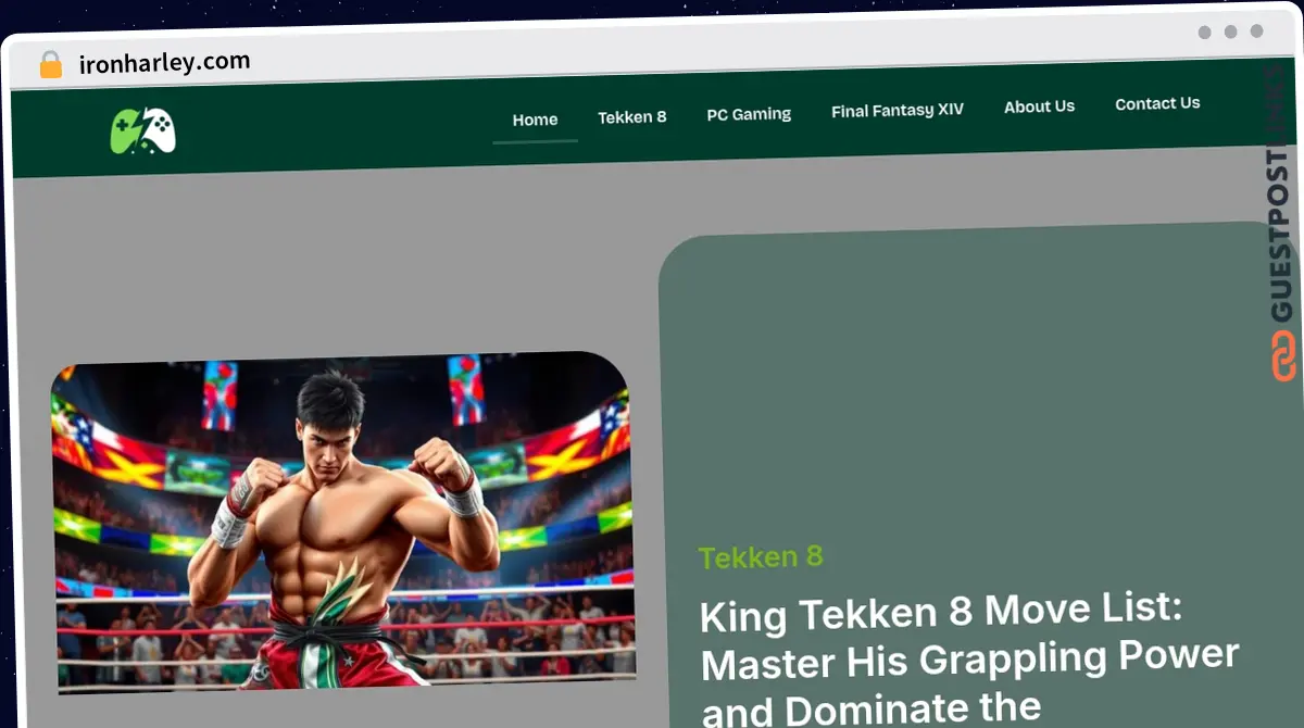 Publish Guest Post on ironharley.com