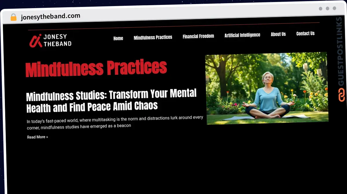 Publish Guest Post on jonesytheband.com