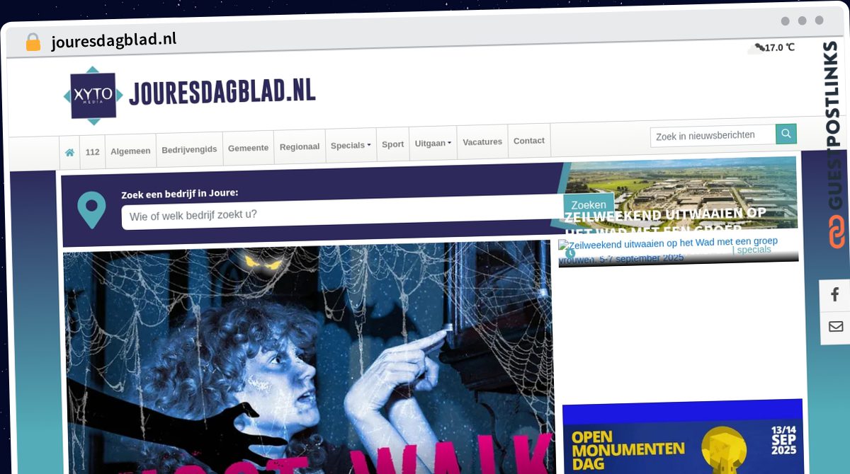 Publish Guest Post on jouresdagblad.nl
