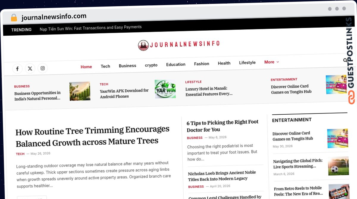 Publish Guest Post on journalnewsinfo.com