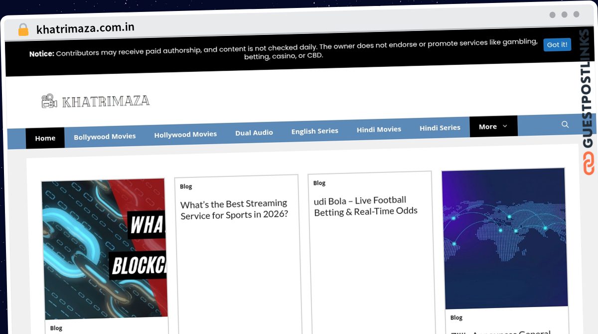 Publish Guest Post on khatrimaza.com.in