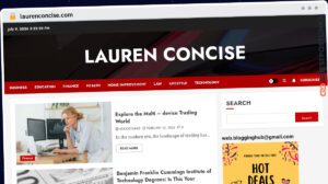 Publish Guest Post on laurenconcise.com