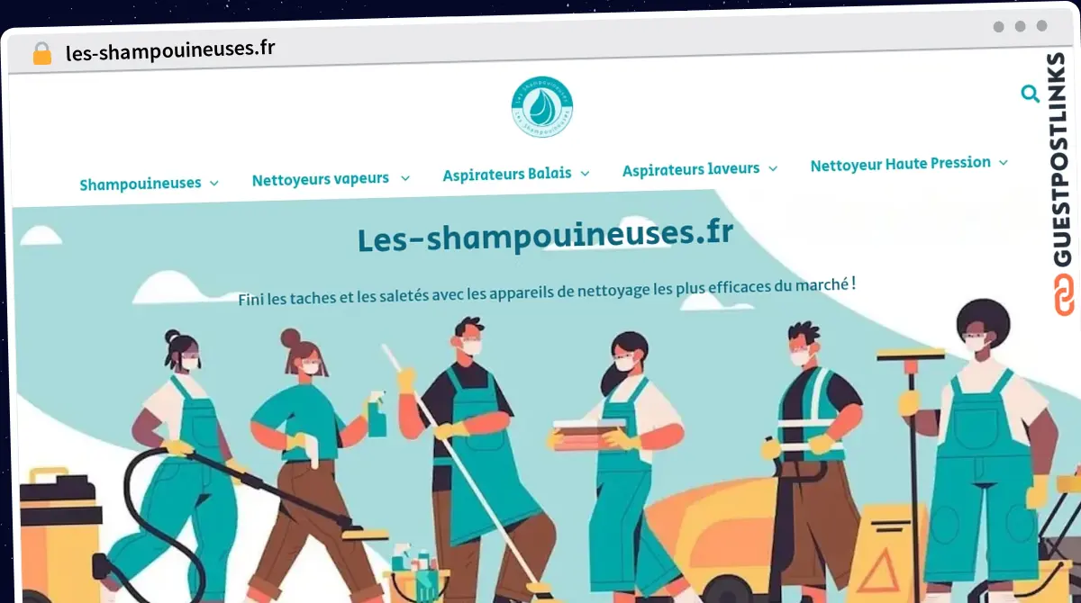 Publish Guest Post on les-shampouineuses.fr