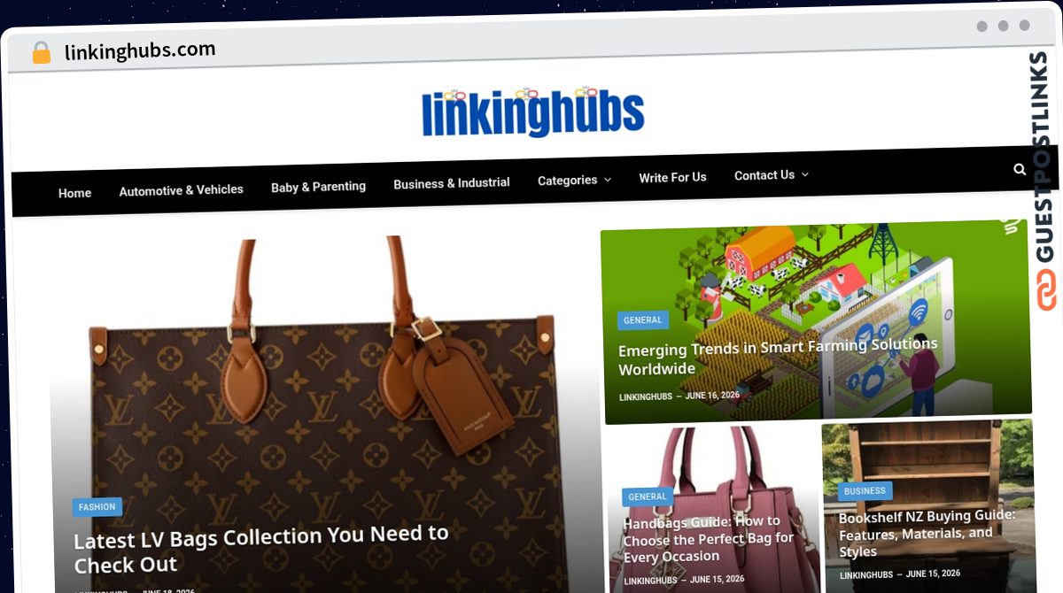 Publish Guest Post on linkinghubs.com