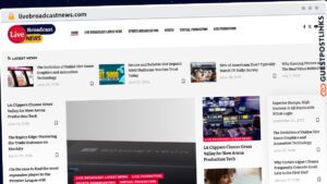 Publish Guest Post on livebroadcastnews.com