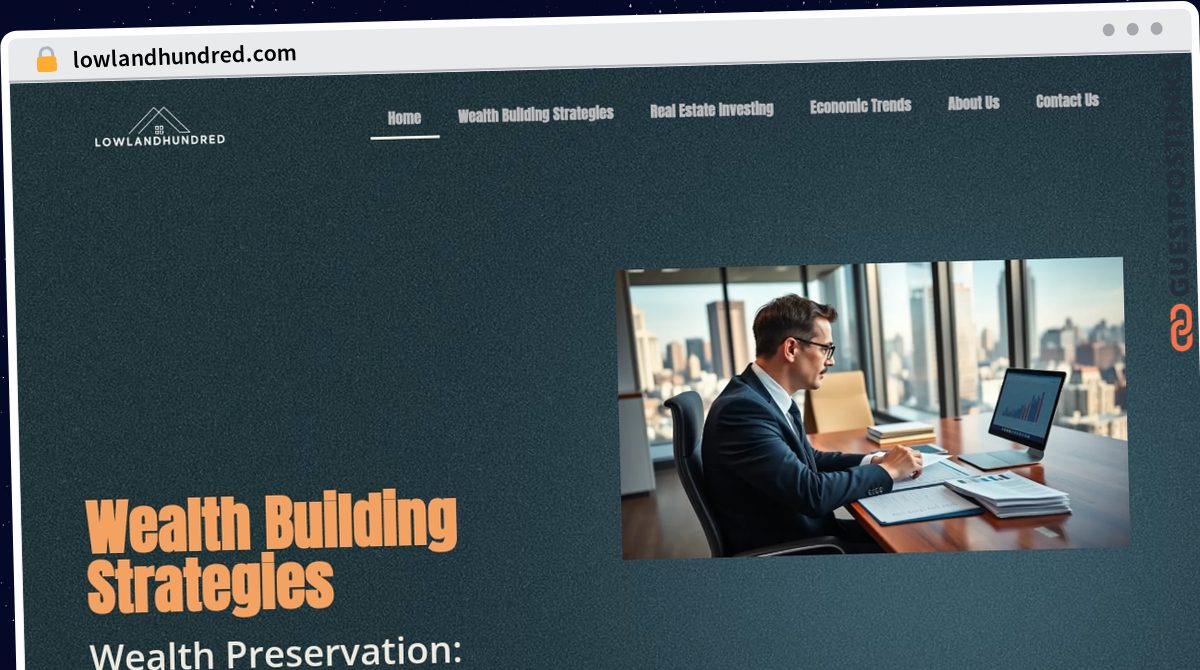 Publish Guest Post on lowlandhundred.com