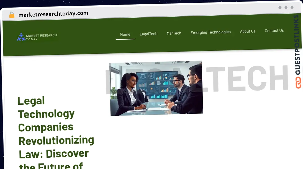 Publish Guest Post on marketresearchtoday.com