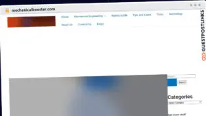 Publish Guest Post on mechanicalbooster.com