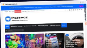 Publish Guest Post on message.com.in