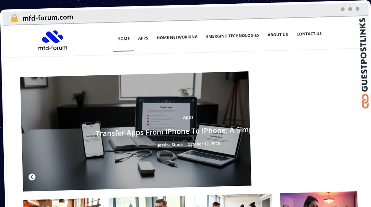 Publish Guest Post on mfd-forum.com