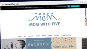 Publish Guest Post on momwithfive.com