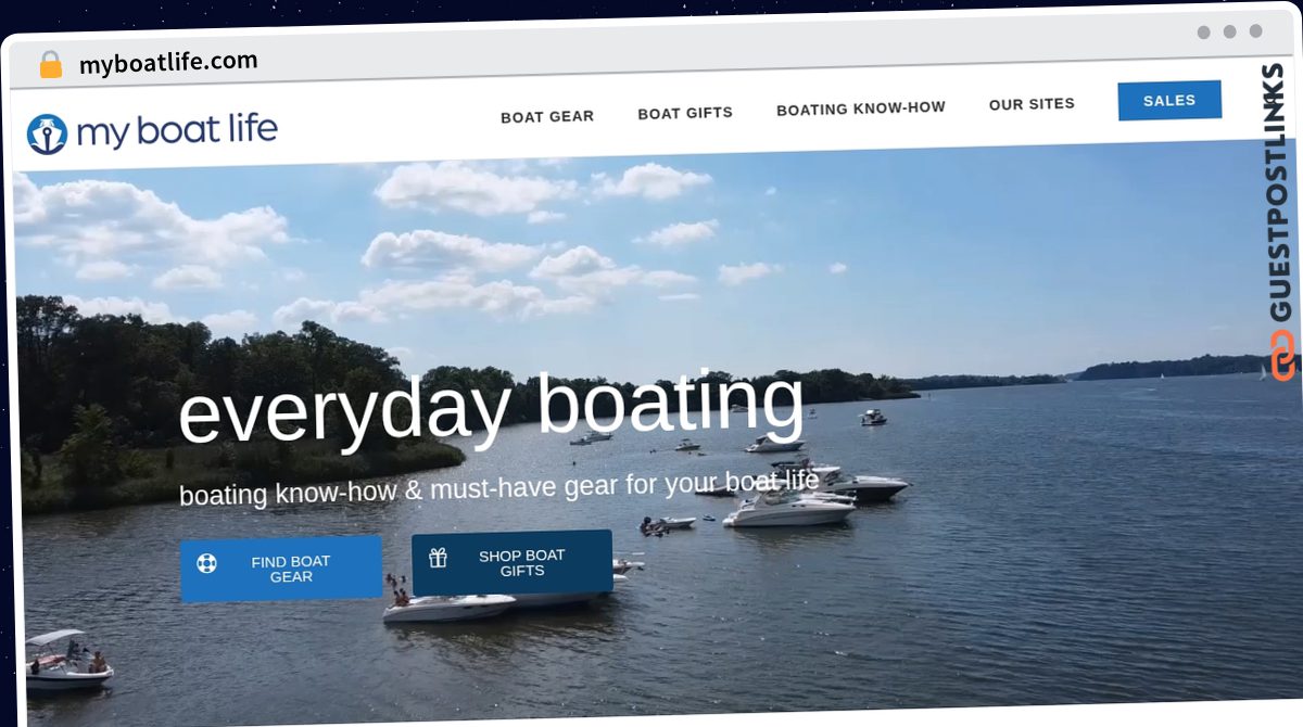 Publish Guest Post on myboatlife.com