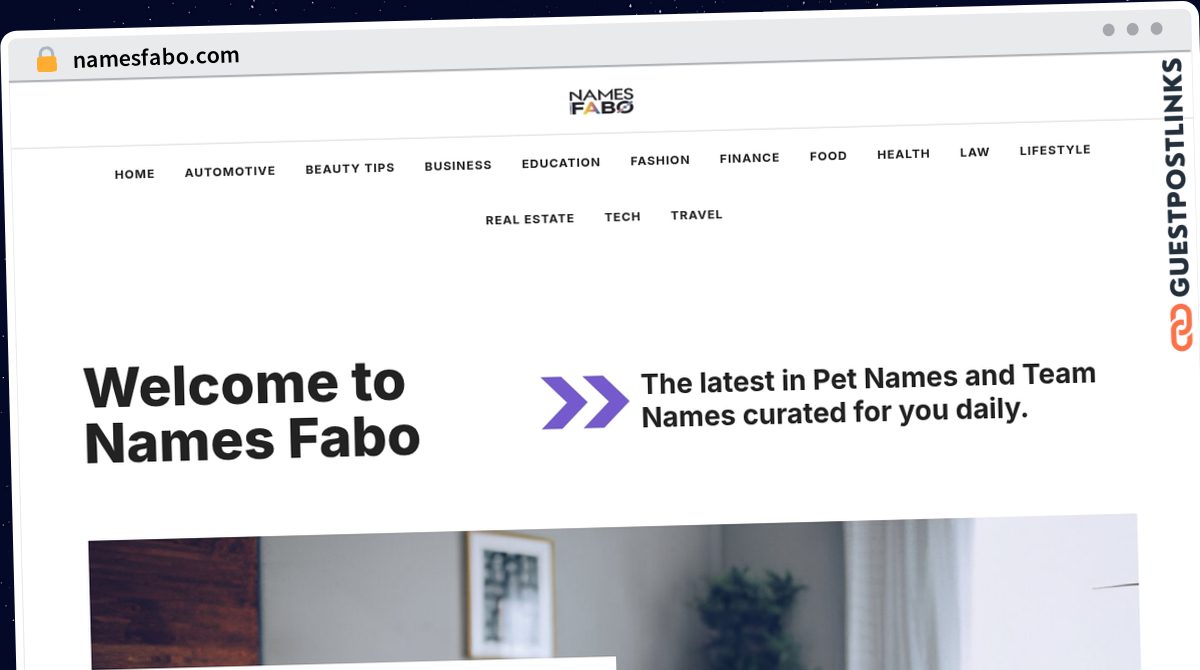 Publish Guest Post on namesfabo.com