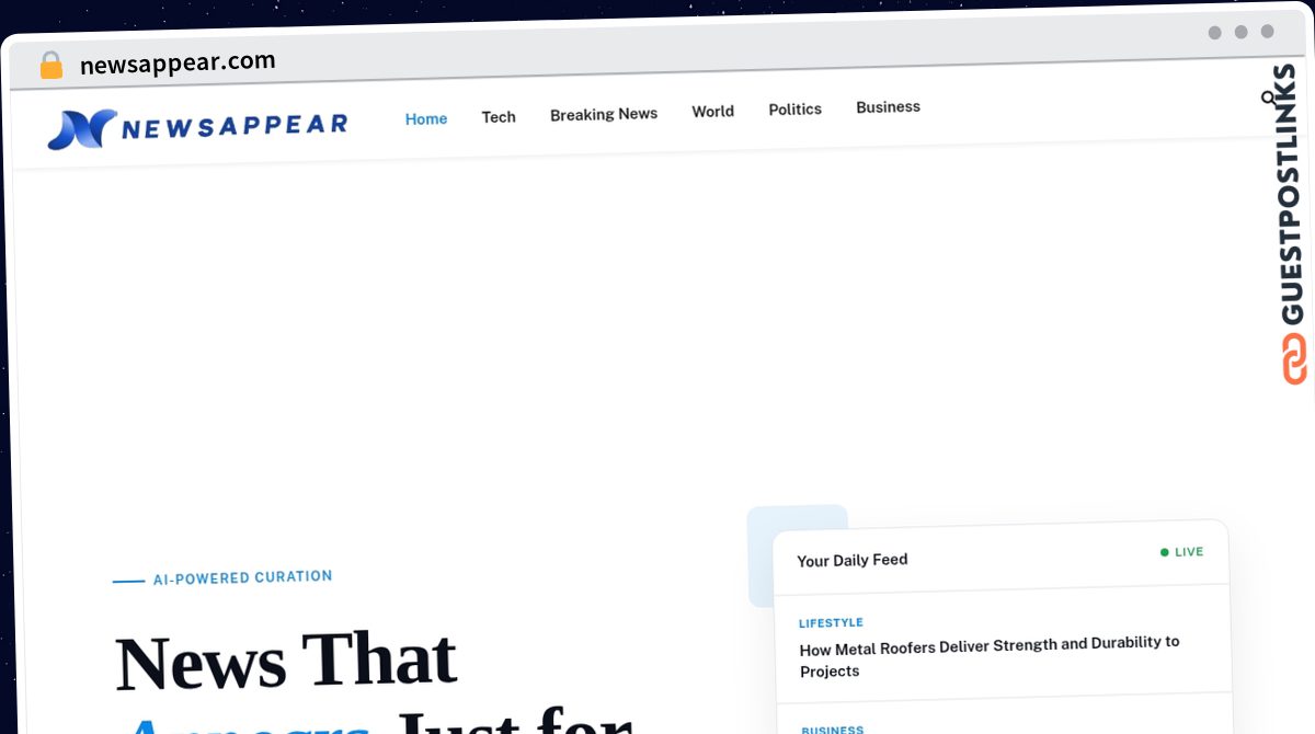 Publish Guest Post on newsappear.com