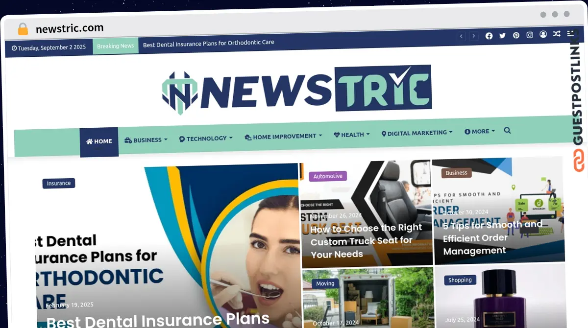 Publish Guest Post on newstric.com
