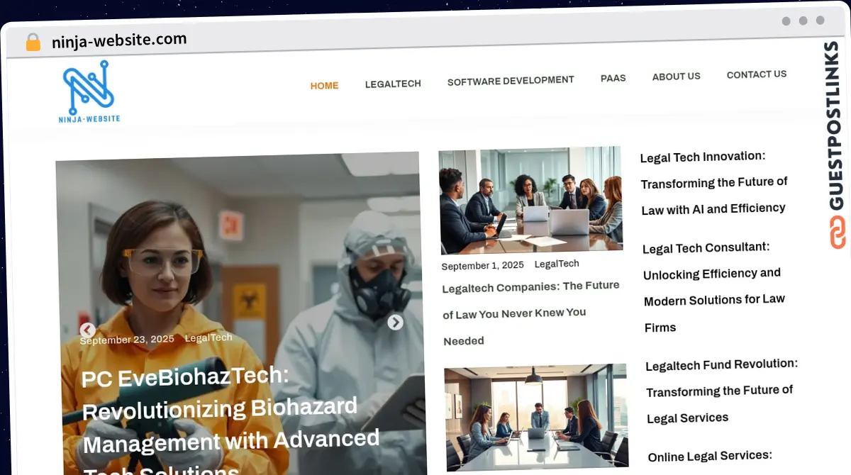 Publish Guest Post on ninja-website.com
