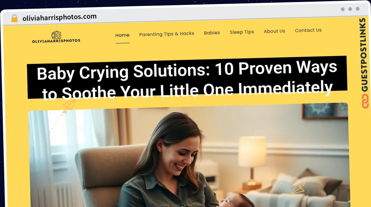 Publish Guest Post on oliviaharrisphotos.com